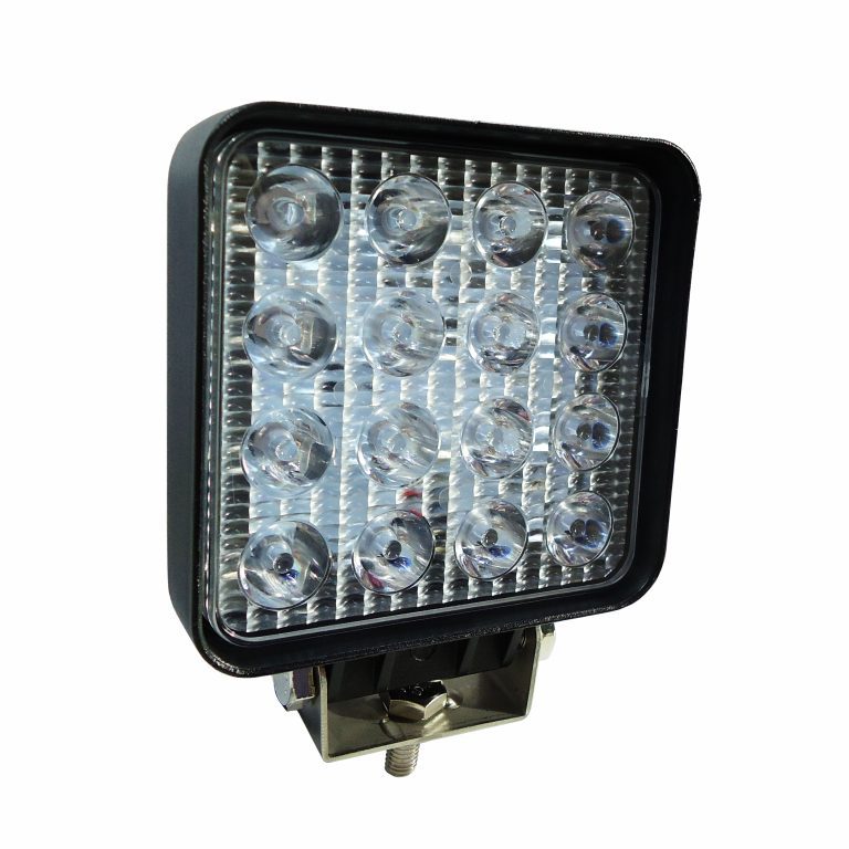 DNI 4152 – Farol de Trabalho Quadrado LED Azul – 10 a 80Vdc