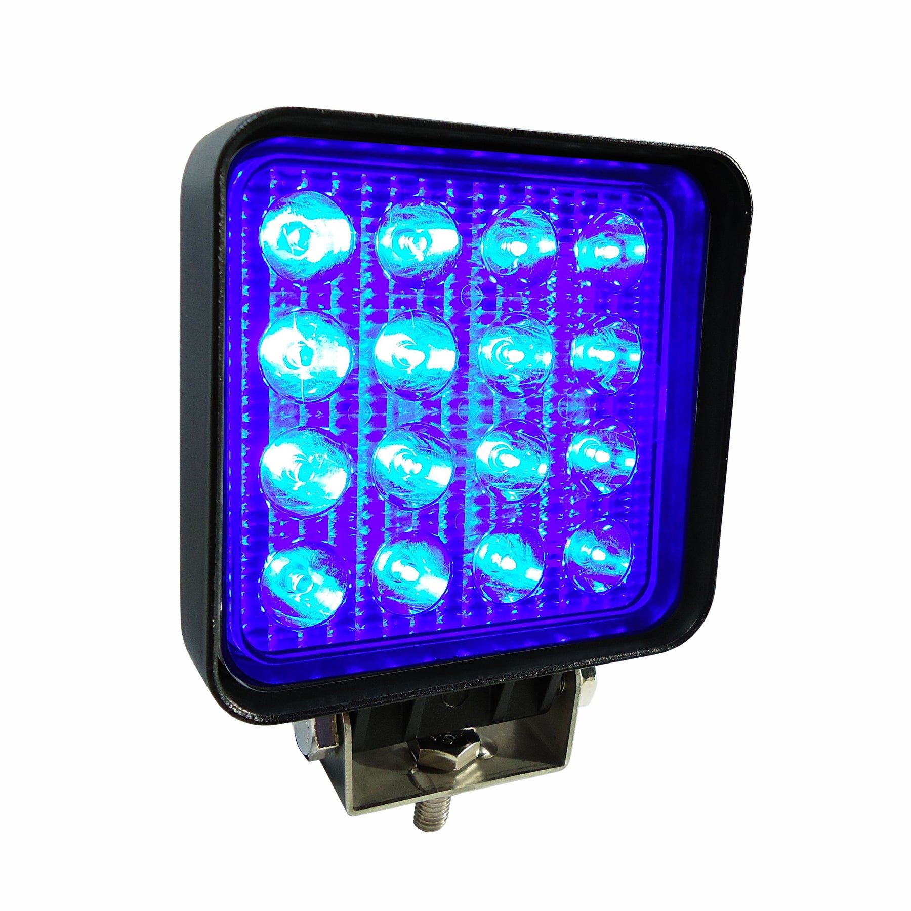 DNI 4152 – Farol de Trabalho Quadrado LED Azul – 10 a 80Vdc