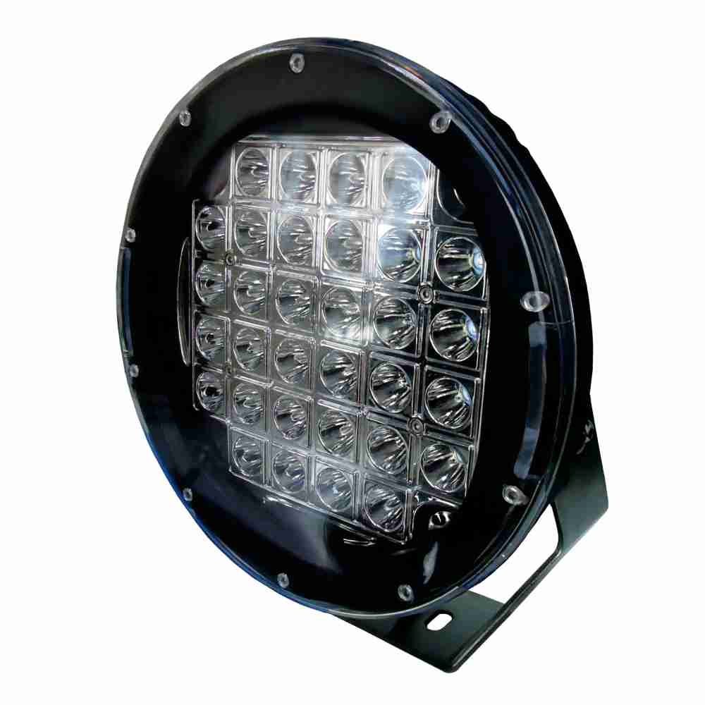 DNI 4164 - Farol Redondo com LED 96W - 9 A 36VDC