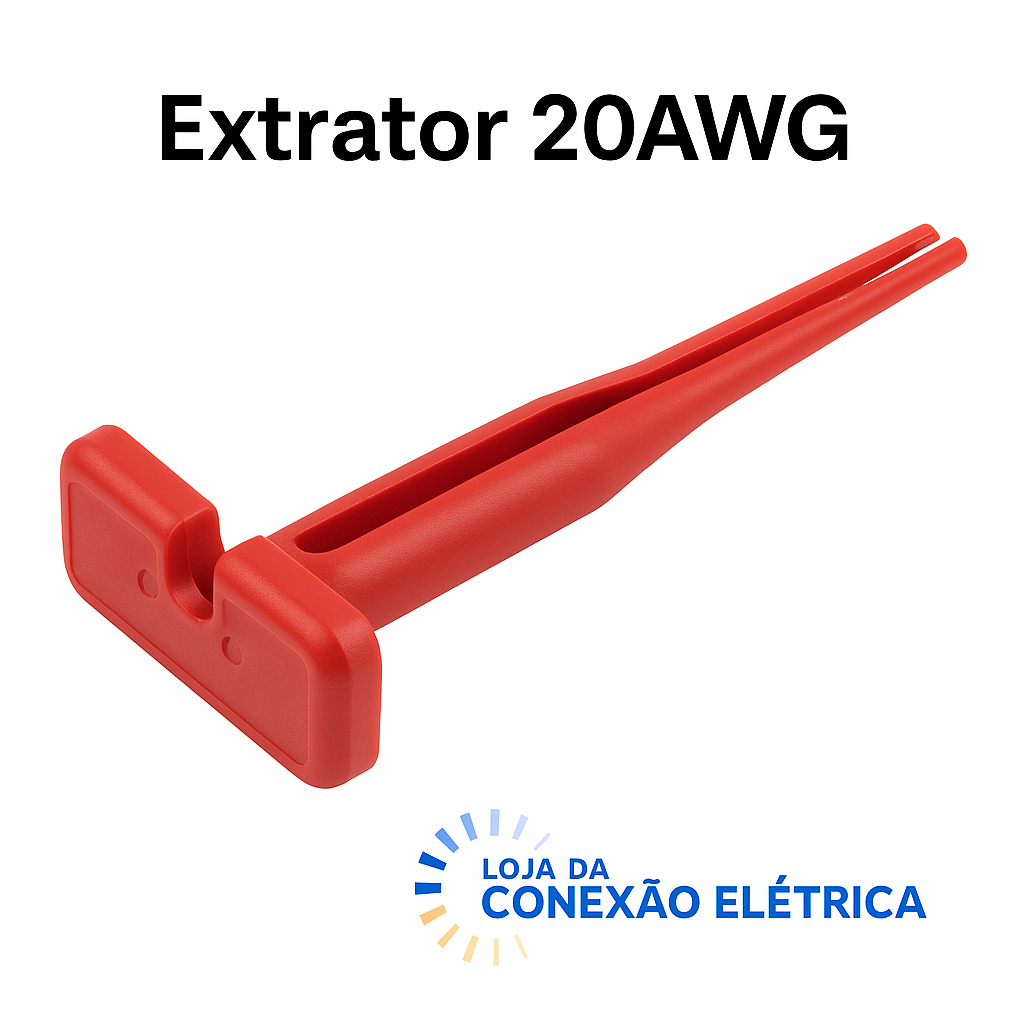 Extrator de Terminal 20AWG - Loja da Conexão Elétrica
