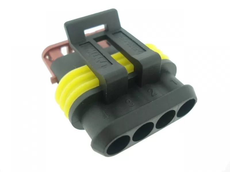 Conector Selado 4 Vias Automotivo Fêmea