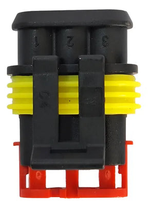 Conector Selado 3 Vias Automotivo Fêmea