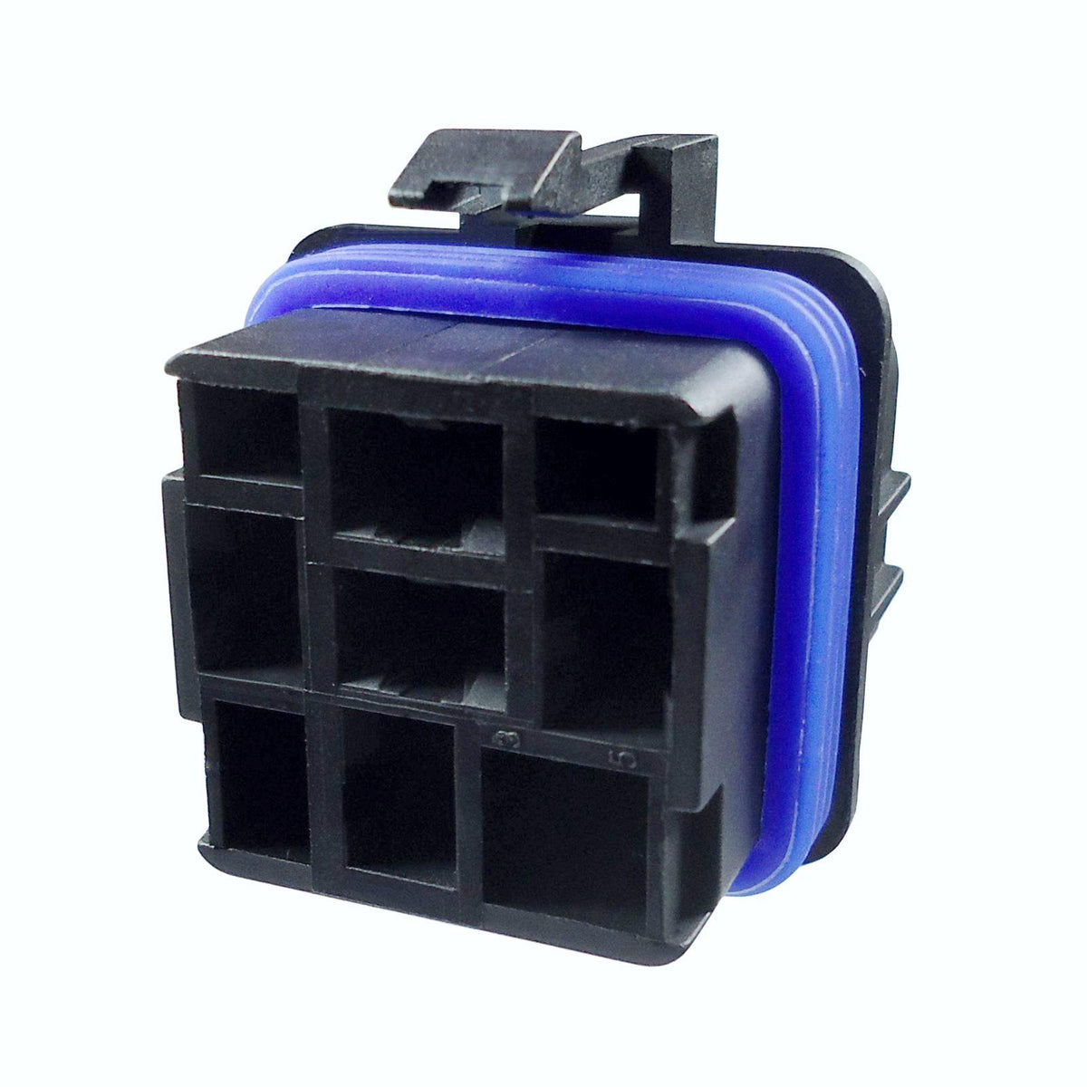 DNI 7508 - Soquete Resistente a Água para Relé de 4 e 5 Terminais