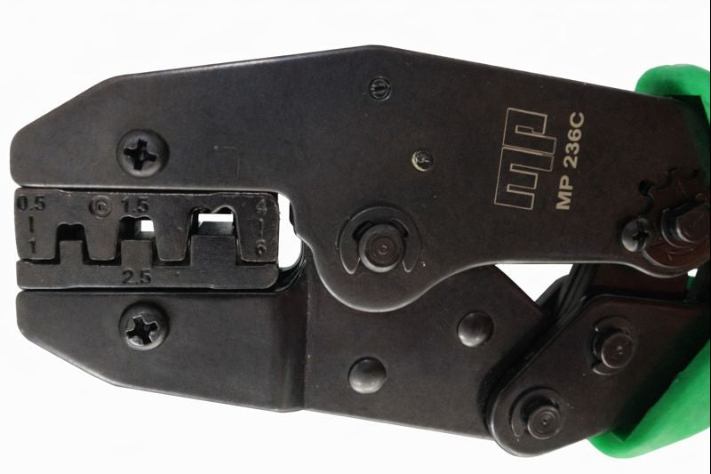 Alicate de Crimpagem MP 236 C – Terminais Faston (Barril Aberto) 0,5 a 6 mm²