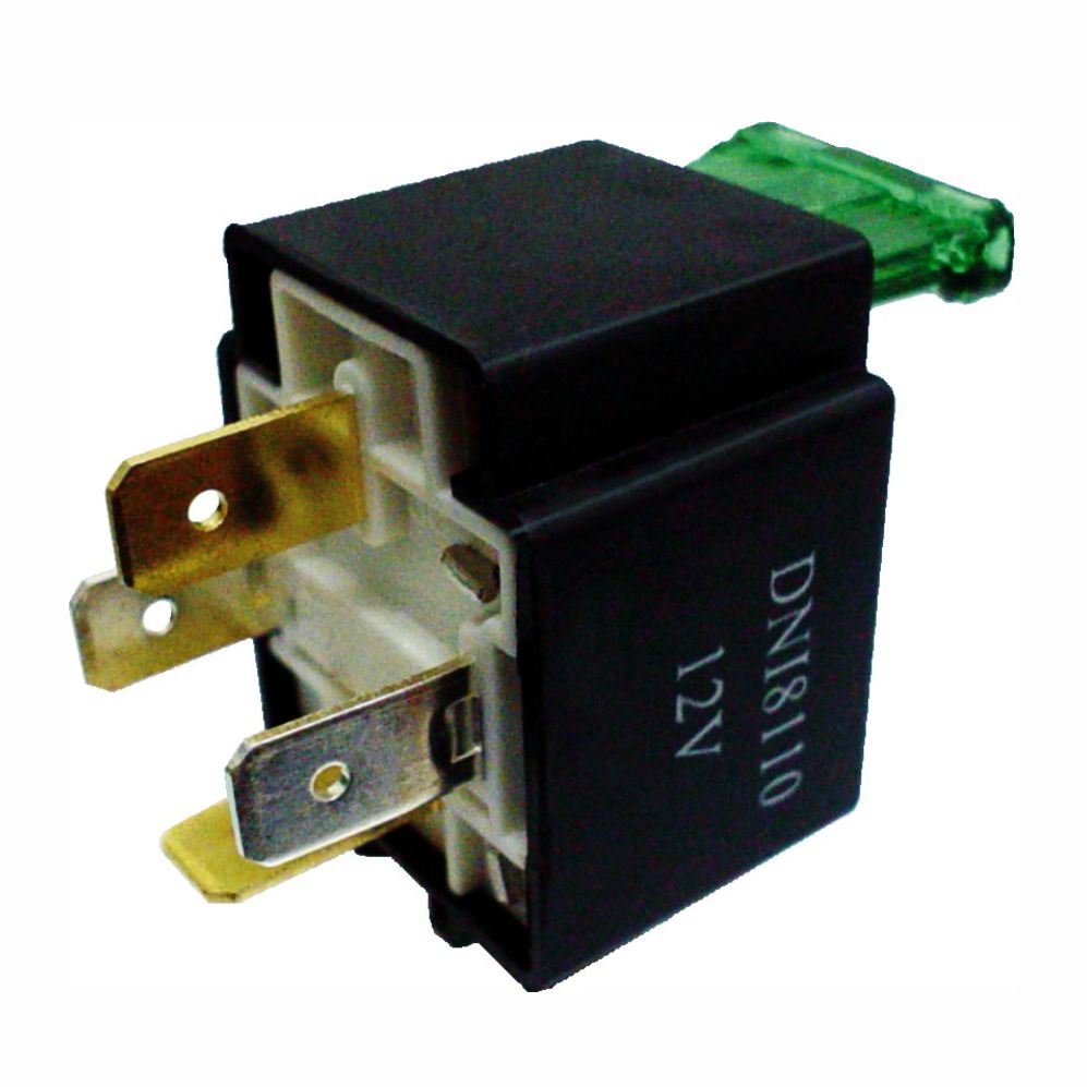 DNI 8110 - Relé Auxiliar Universal 40A com Fusível 30A