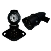 DNI 8311 - Tomada Elétrica para Engate Redonda - 12/24V