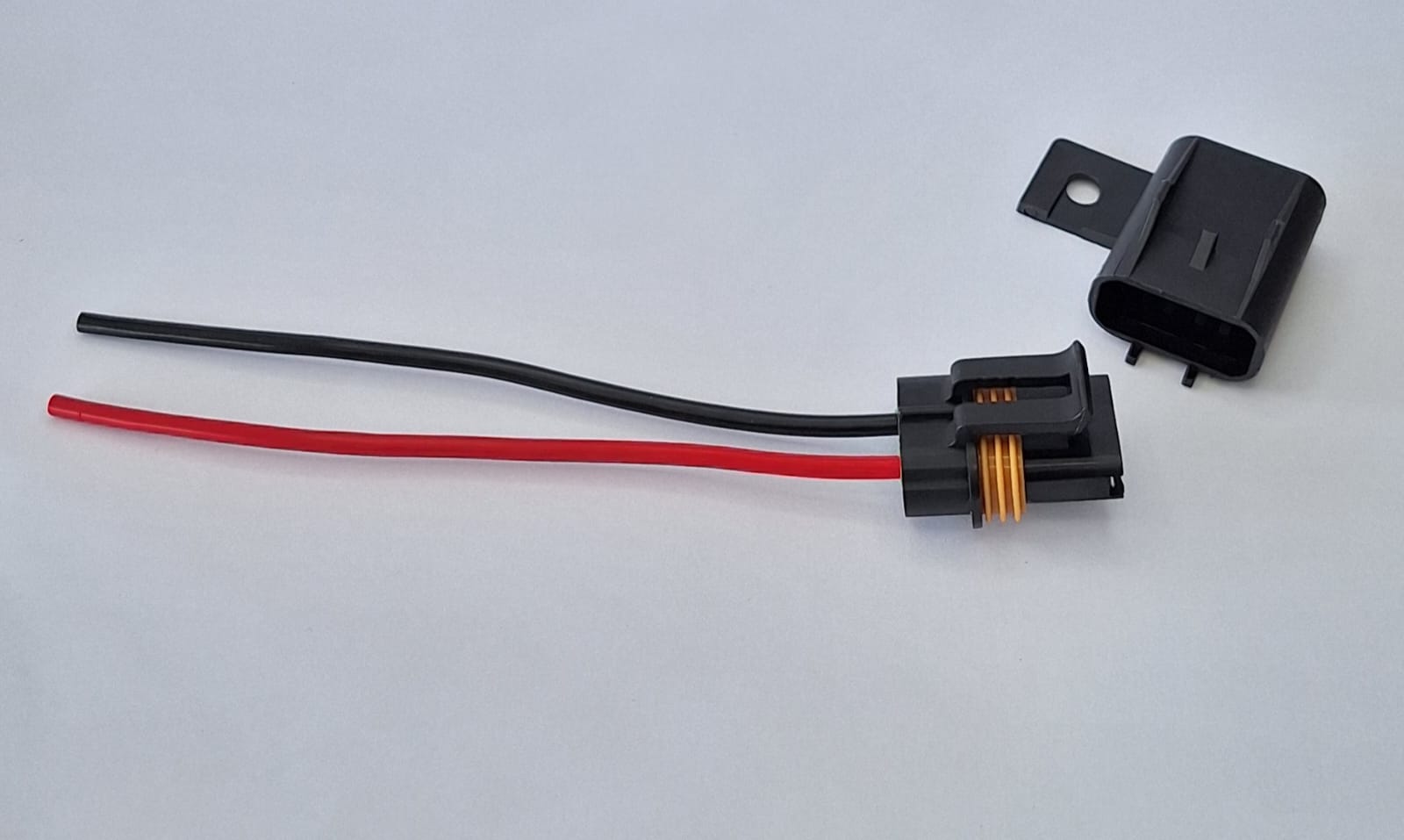 Chicote Completo – Conector 2 Vias + Capa de Proteção – Automotivo, Agrícola e Linha Diesel