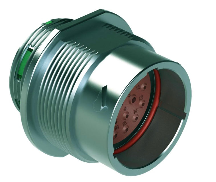 Conector Circular Metálico Macho 20 Vias - 18-20PN