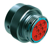 Conector Circular Fêmea Metálico 8 Vias - 18-8PE