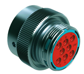 Conector Circular Fêmea Metálico 8 Vias - 18-8PE