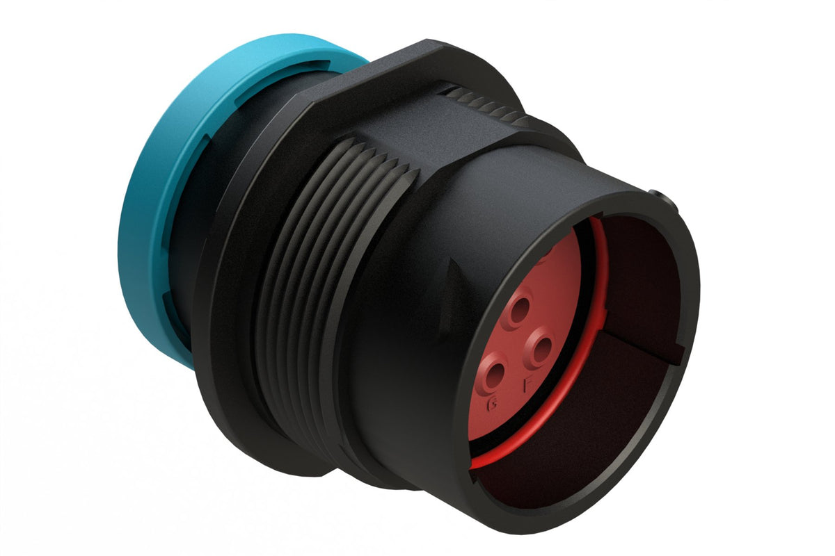 Conector Circular Macho - HDP24-18-8PE-L017 - Loja da Conexão Elétrica
