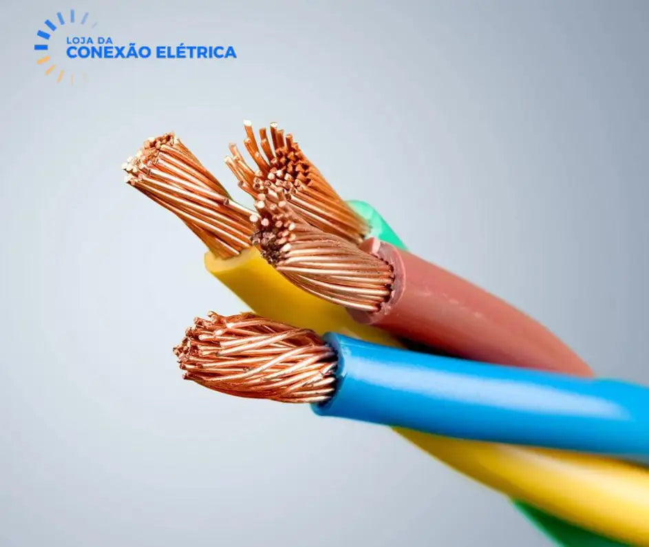 KIT COM 10 CABOS AUTOMOTIVOS 0,50mm2 – 10 METROS CADA (TOTAL 100 METROS)