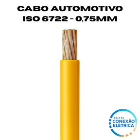 Cabo Automotivo ER 0,75mm2 600v ISO 6722 - Loja da Conexão Elétrica