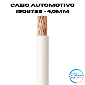 Cabo Automotivo ER 4,00mm2 600v ISO6722 - Loja da Conexão Elétrica