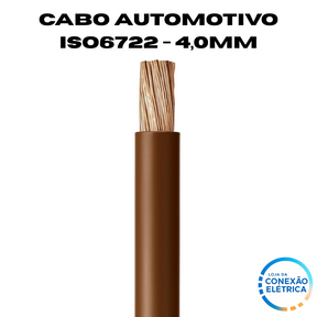 Cabo Automotivo ER 4,00mm2 600v ISO6722 - Loja da Conexão Elétrica