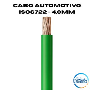 Cabo Automotivo ER 4,00mm2 600v ISO6722 - Loja da Conexão Elétrica