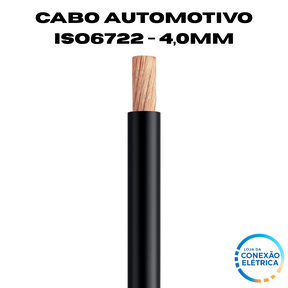 Cabo Automotivo ER 4,00mm2 600v ISO6722 - Loja da Conexão Elétrica
