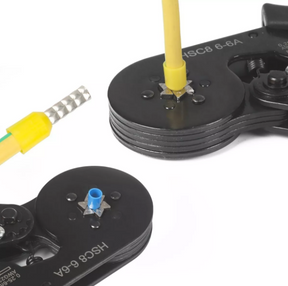 HSC8 6-6A - Alicate de Crimpagem Terminal Tubular