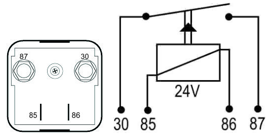 DNI 8131 - Relé Auxiliar Universal 100A de Pico