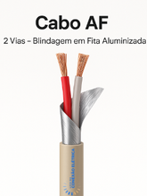 Cabo AF 02X20AWG Blindagem em Fita Aluminizada - Loja da Conexão Elétrica