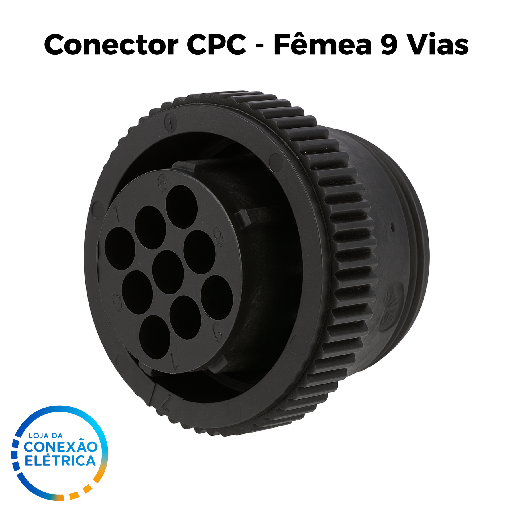 Chicote CPC Fêmea 9 Vias Completo