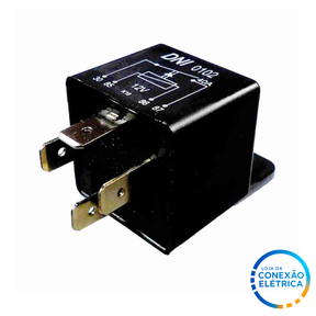 DNI 0102 – Relé Auxiliar Universal 40A – 12V com Suporte