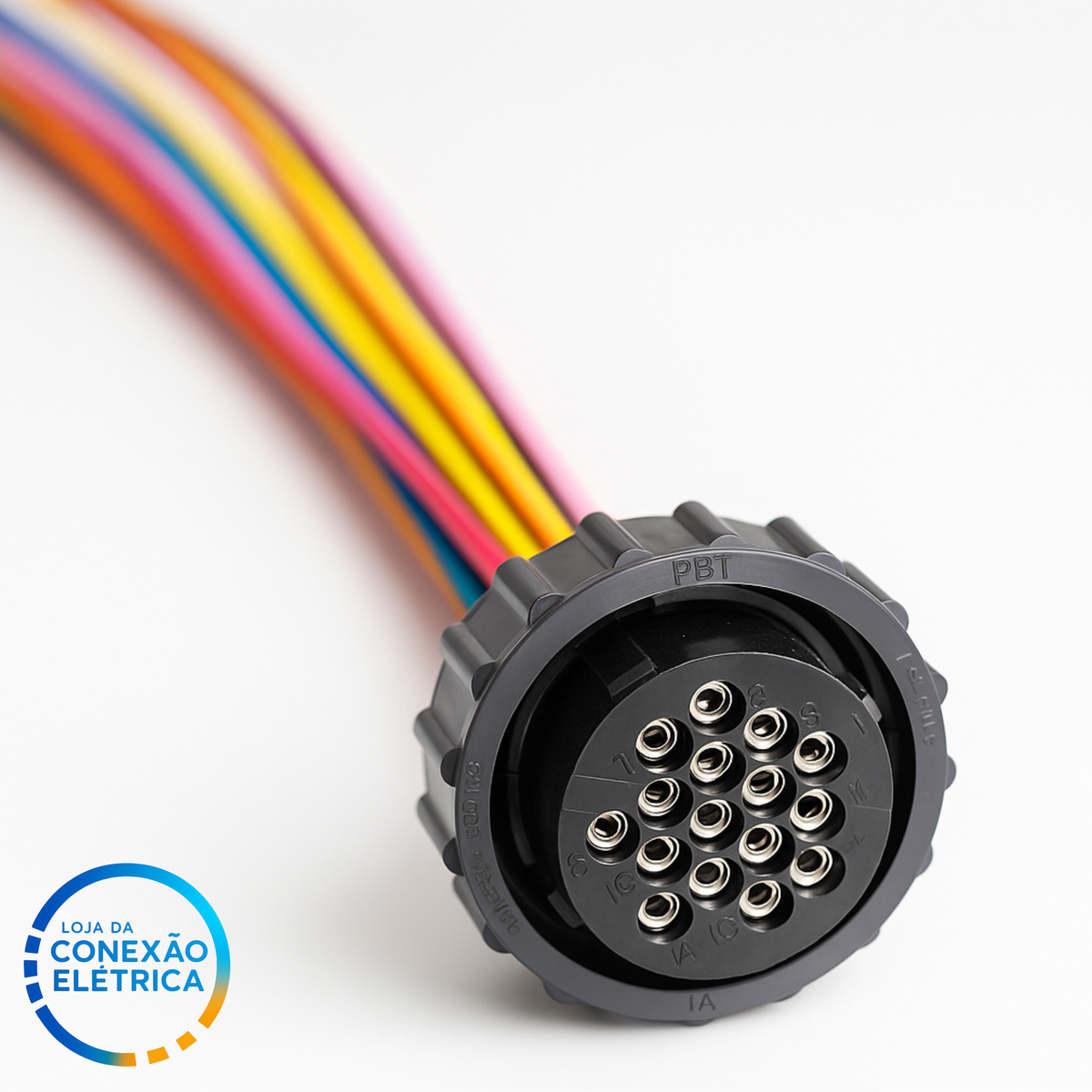Chicote CPC Fêmea 16 Vias Completo