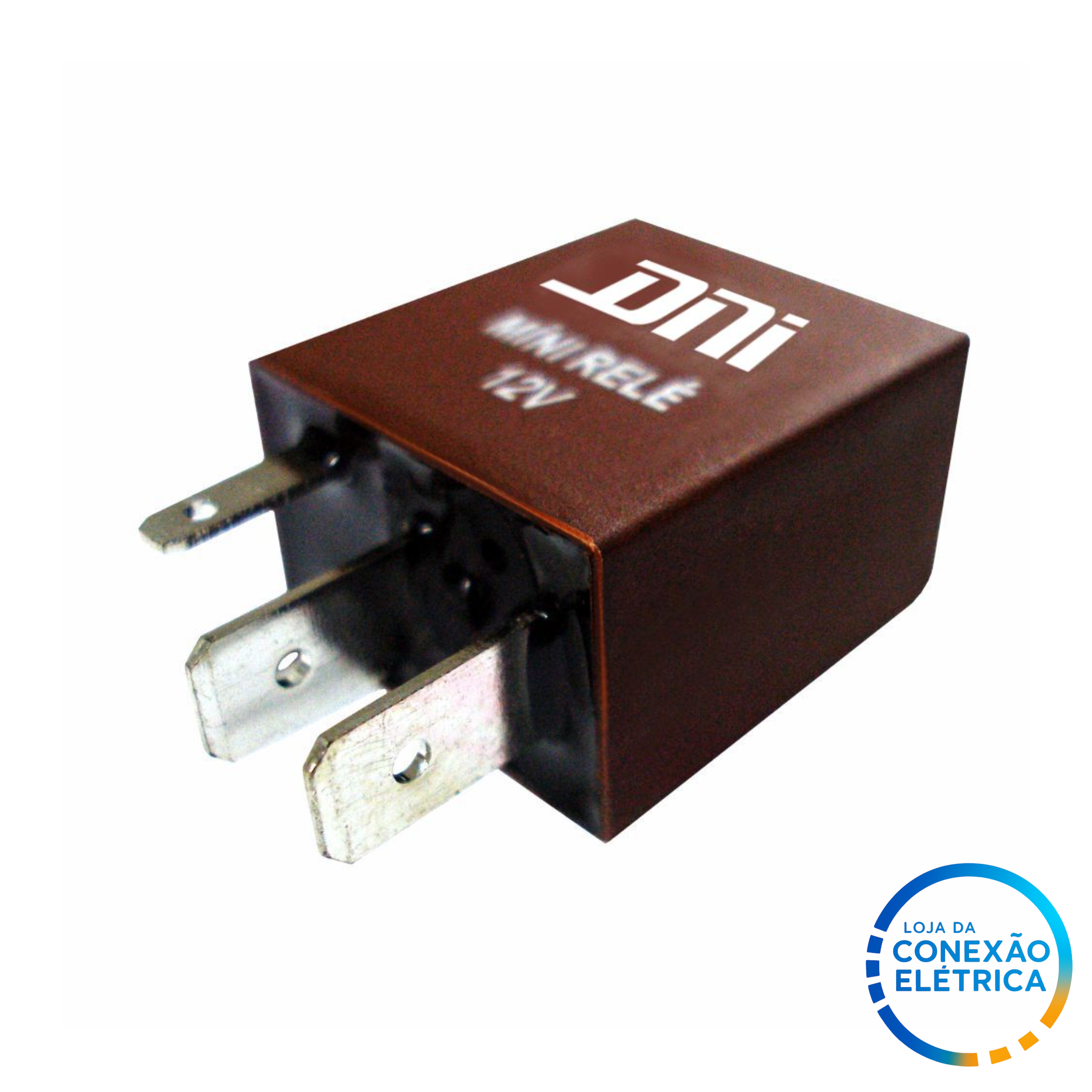 DNI 0123 – Mini Relé Auxiliar 12V – 30A com Resistor