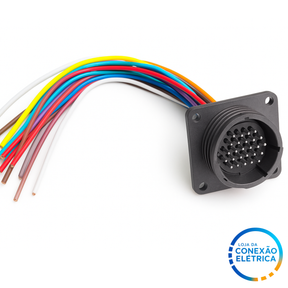 Chicote CPC Macho 24 Vias Completo