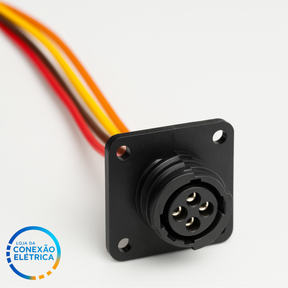 Chicote CPC Fêmea 4 Vias Completo