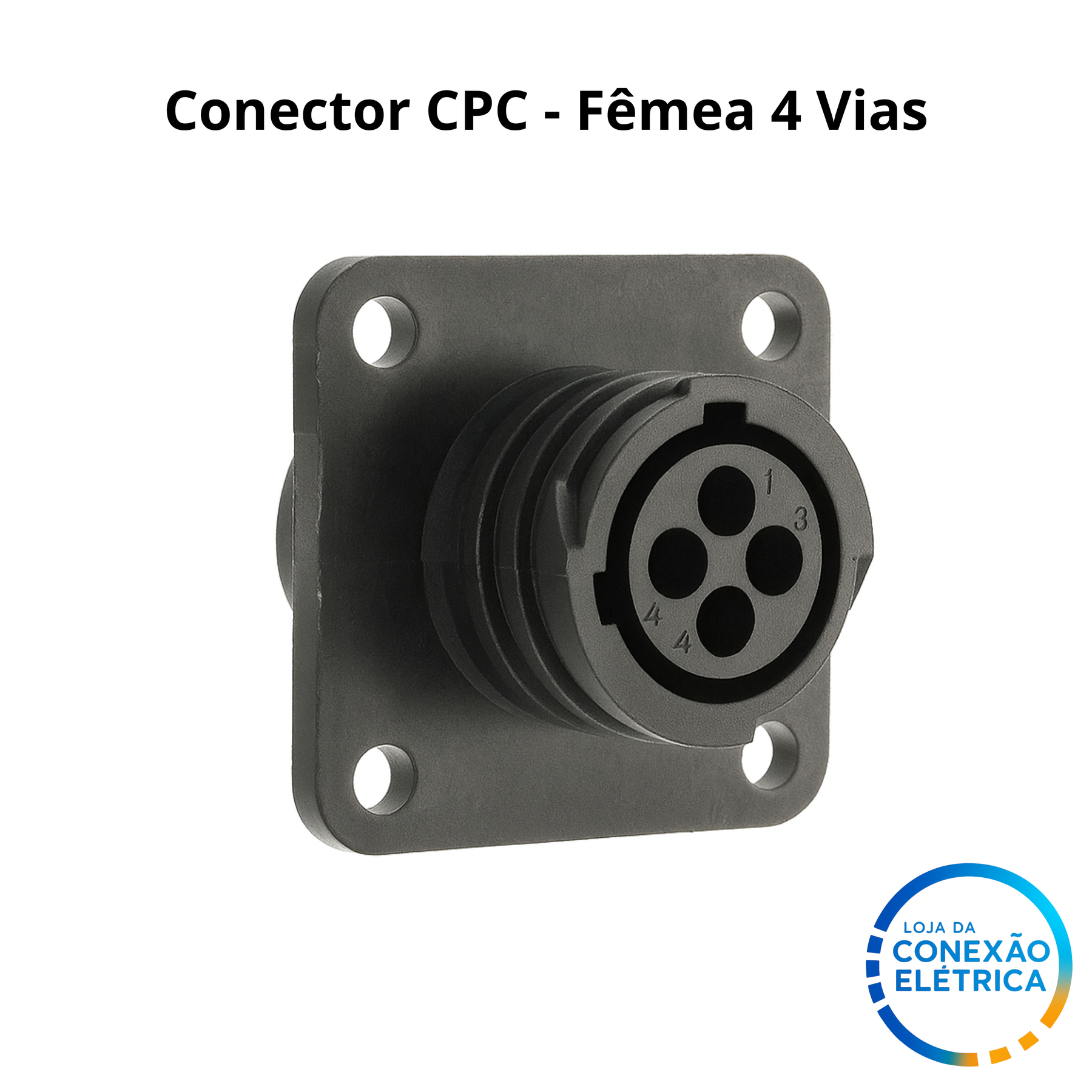 Chicote CPC Fêmea 4 Vias Completo