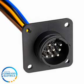 Chicote CPC Macho 9 Vias Completo