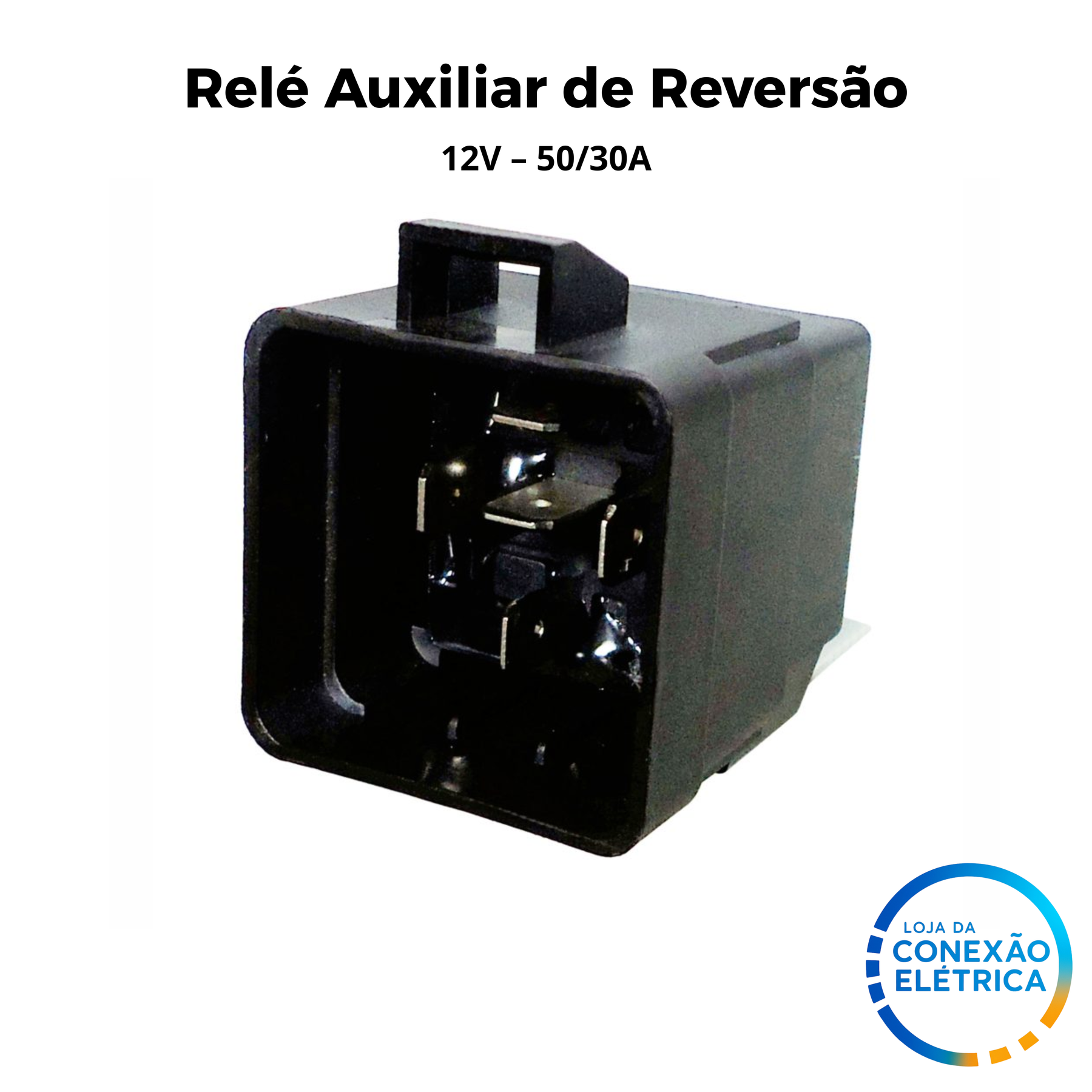 DNI 8219 – Relé Auxiliar de Reversão 12V – 50/30A