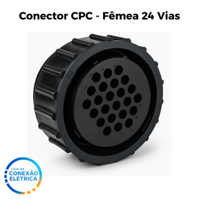 Chicote CPC Fêmea 24 Vias Completo