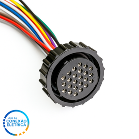 Chicote CPC Fêmea 24 Vias Completo