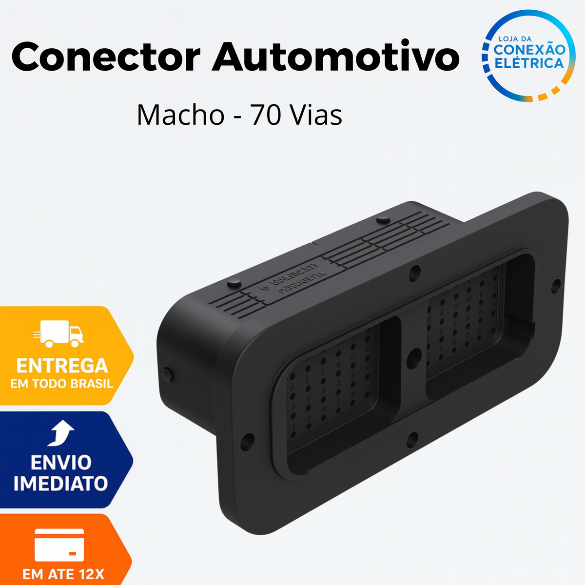 Conector Automotivo 70 Vias - ARC12-70PA