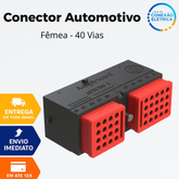 Conector Automotivo 40 Vias – 16-40S (Fêmea)