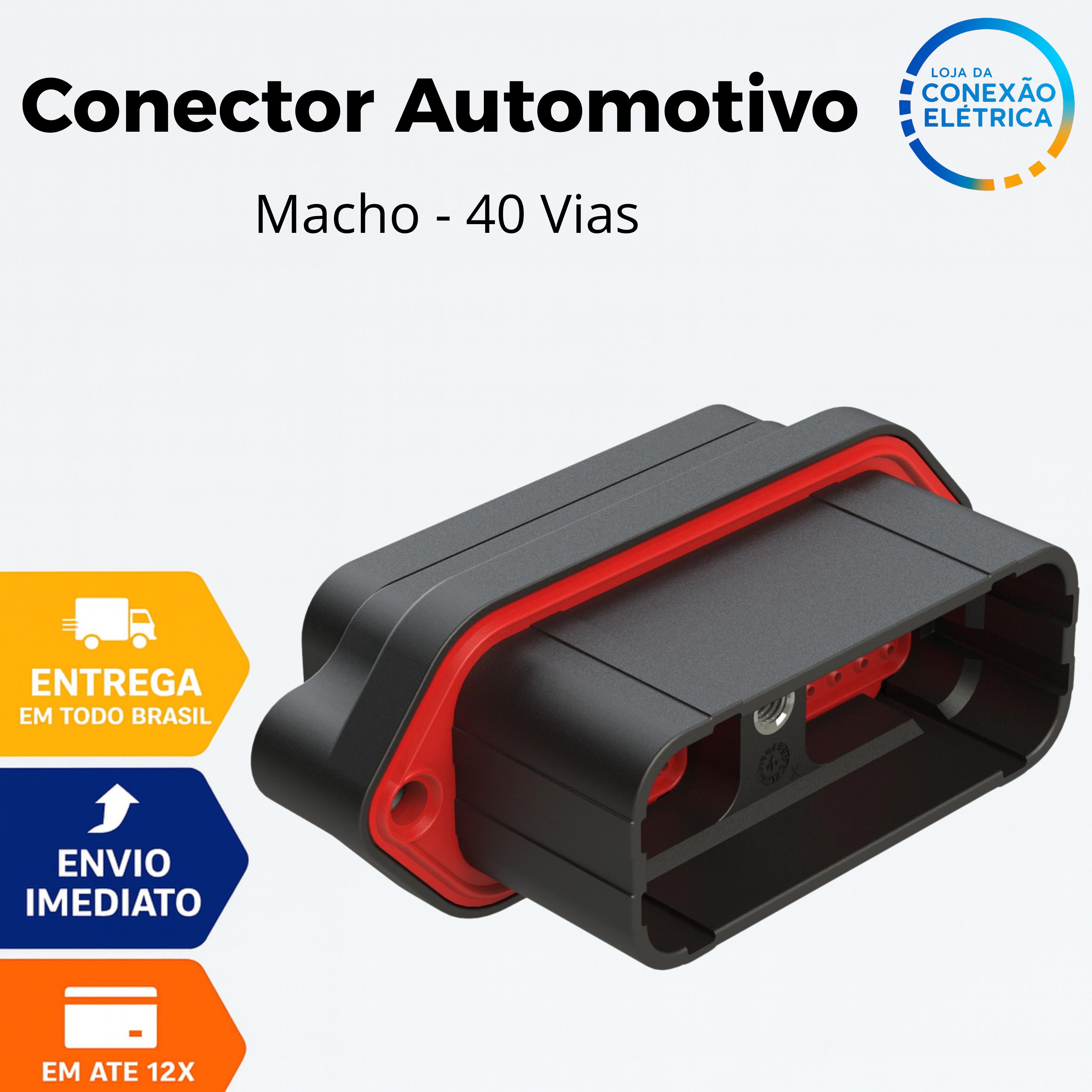 Conector Automotivo 40 Vias – ARC22-40PA-PM13