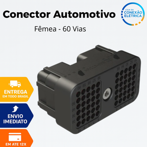 Conector Automotivo 60 Vias – ARC26-60S06 (Fêmea)