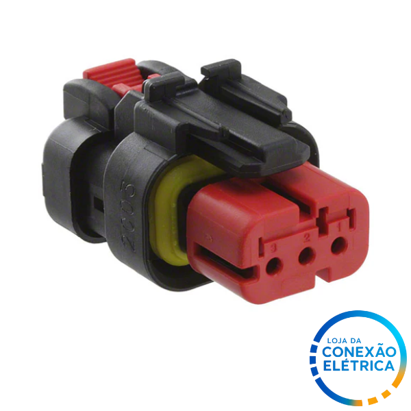 Conector Ampseal 3 Vias - 776429-1