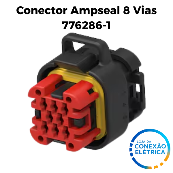 Conector Ampseal 8 Vias - 776286-1
