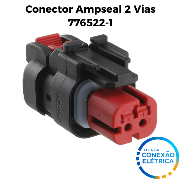Conector Ampseal 2 Vias - 776522-1