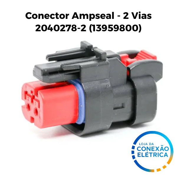 Conector Ampseal 2 Vias - 2040278-2 (13959800)