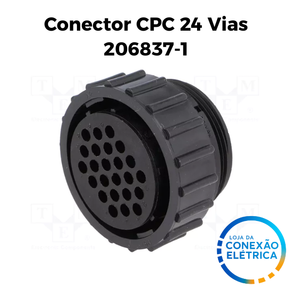Conector Soquete 24 vias CPC