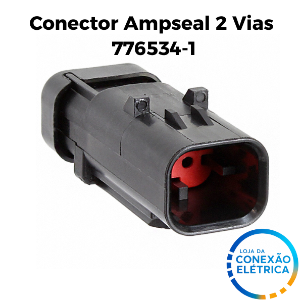 Conector Ampseal 2 Vias - 776534-1