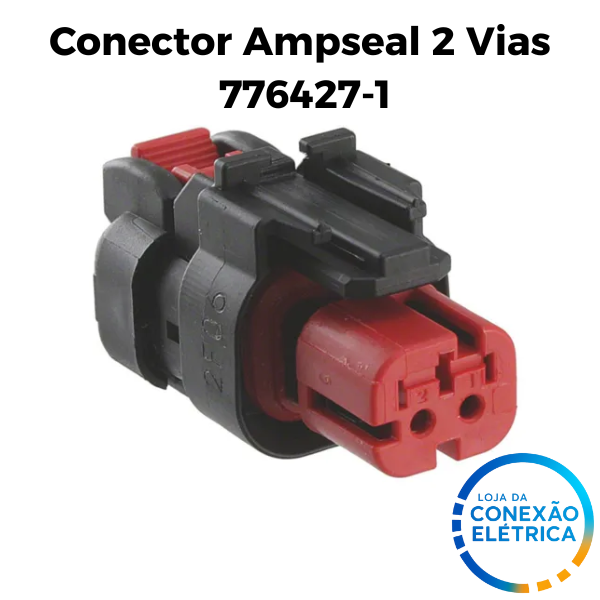 Conector Ampseal 2 Vias - 776427-1