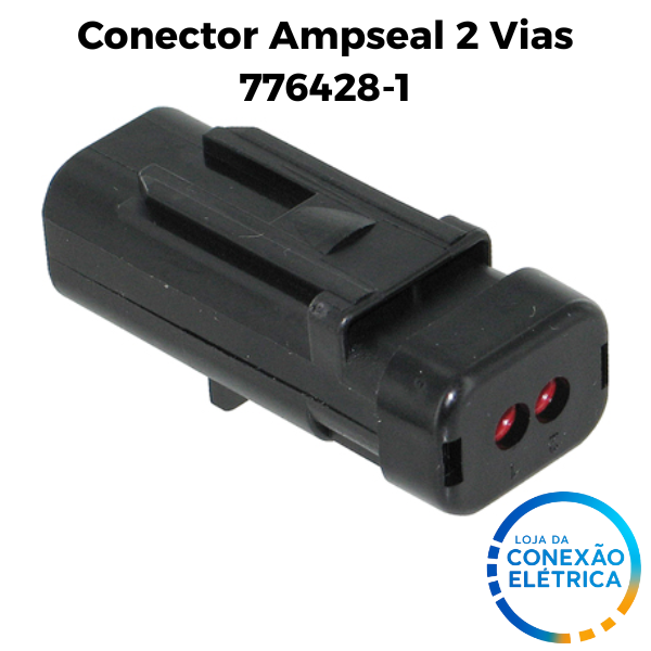Conector Ampseal 2 Vias - 776428-1