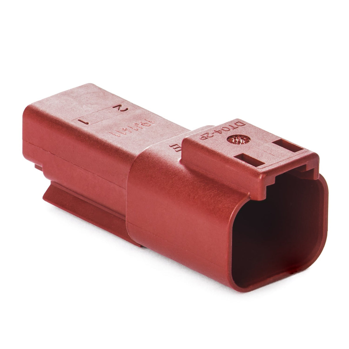Conector Macho 2P-RD - Loja da Conexão Elétrica