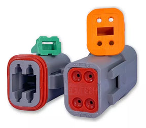 Kit Conector Deutsch/Amphenol 4 Vias Macho E Fêmea AT06-4s AT04-4p 4pinos - Loja da Conexão Elétrica