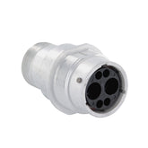 Conector Circular Metálico Macho 18-6PN-072 - Loja da Conexão Elétrica
